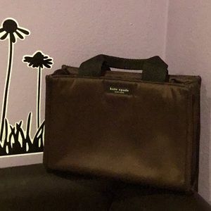 VTG Kate Spade Rich Cocoa Brown Handbag Pre-Owned